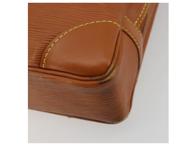LOUIS VUITTON Epi Porte Documents Voyage Bag Zipangu Gold M54478 LV Auth ka4278 - vista 12