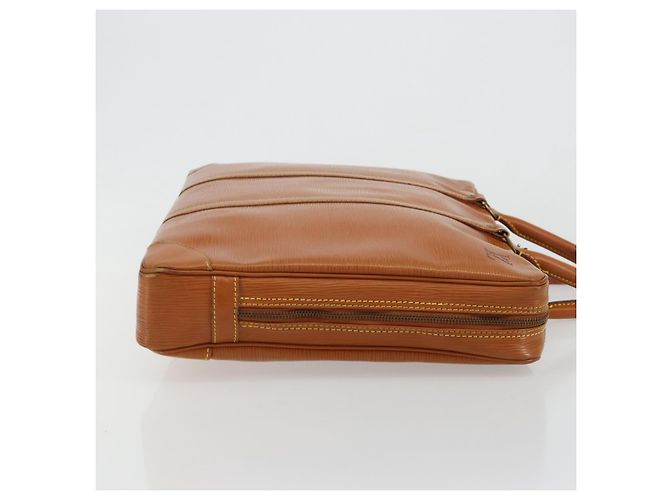 LOUIS VUITTON Epi Porte Documents Voyage Bag Zipangu Gold M54478 LV Auth ka4278 - vista 4