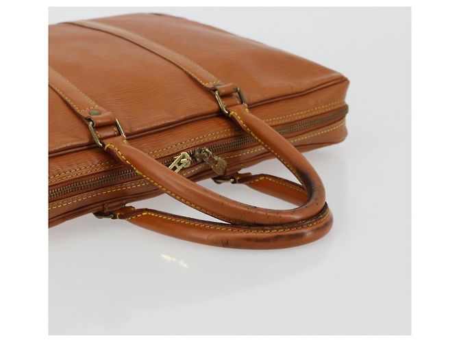 LOUIS VUITTON Epi Porte Documents Voyage Bag Zipangu Gold M54478 LV Auth ka4278 - vista 7