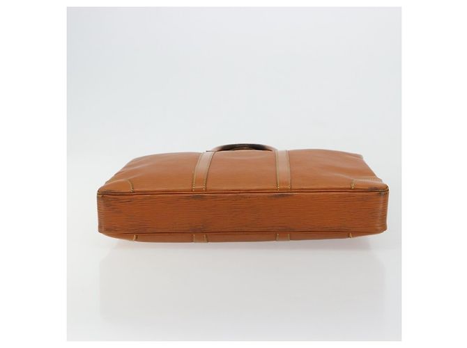 LOUIS VUITTON Epi Porte Documents Voyage Bag Zipangu Gold M54478 LV Auth ka4278 - vista 9