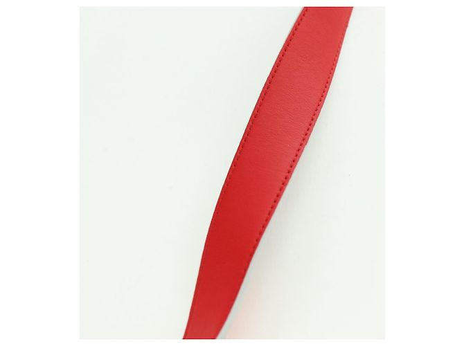 LOUIS VUITTON Tracolla Monogram 41.7"" Rouge J02287 LV Auth 178051V Rosso Monogramma - vista 12