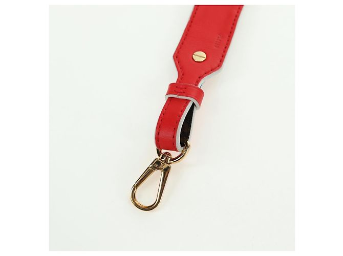 LOUIS VUITTON Tracolla Monogram 41.7"" Rouge J02287 LV Auth 178051V Rosso Monogramma - vista 13