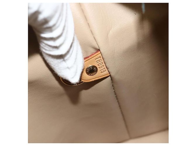LOUIS VUITTON Borsa Monogram Vernis Houston Beige M91004 LV Auth ep14601 - vista 22