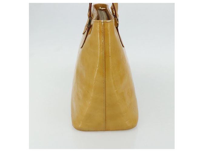 LOUIS VUITTON Borsa Monogram Vernis Houston Beige M91004 LV Auth ep14601 - vista 5