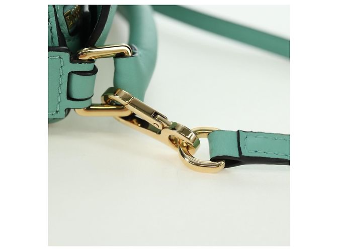LOEWE × Ghibli Spirited Away Soot Sprites Puzzle Mini 2way Green Auth 167313SM D'oro - vista 11
