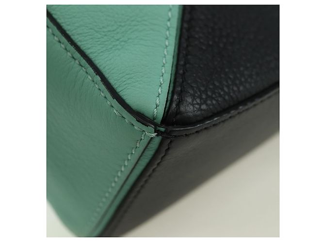 LOEWE × Ghibli Spirited Away Soot Sprites Puzzle Mini 2way Green Auth 167313SM D'oro - vista 16
