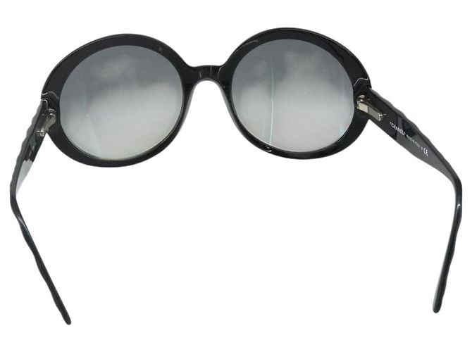 CHANEL Sonnenbrille Kunststoff 2 Set Black CC Auth am11573 Schwarz - Ansicht 3