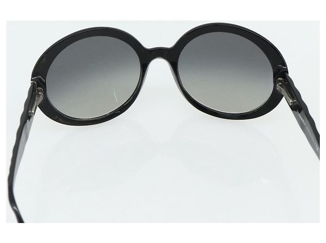 CHANEL Sonnenbrille Kunststoff 2 Set Black CC Auth am11573 Schwarz - Ansicht 6
