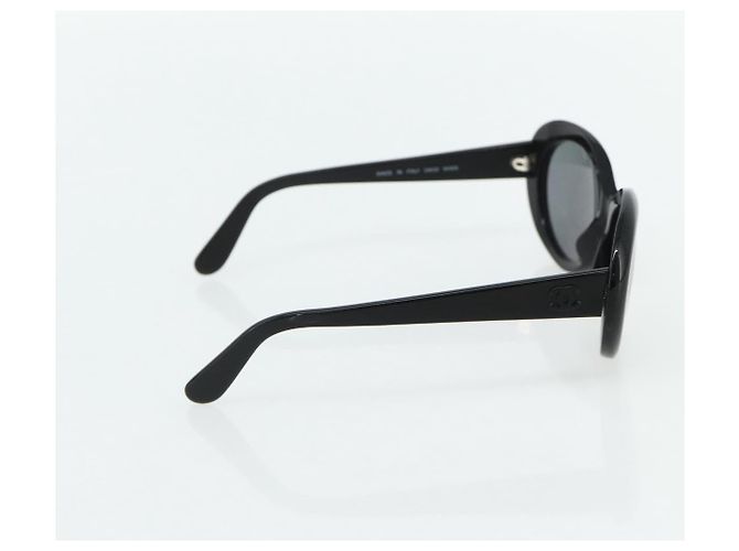 CHANEL Sonnenbrille Kunststoff 2 Set Black CC Auth am11573 Schwarz - Ansicht 9