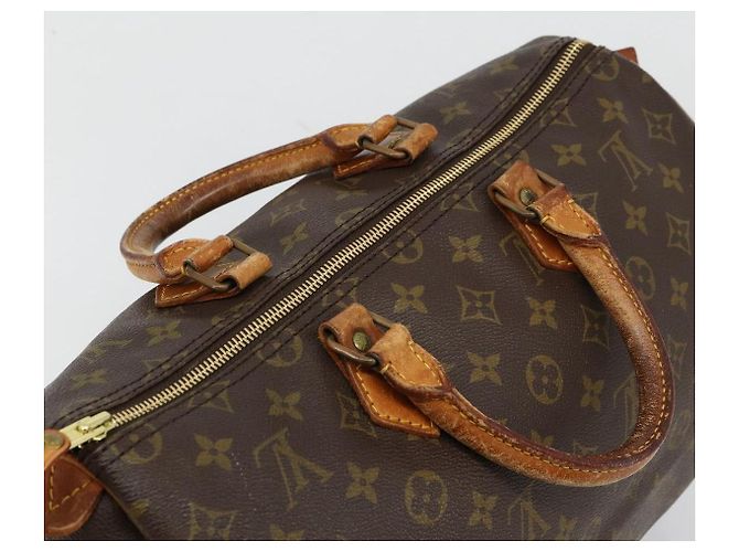 LOUIS VUITTON Borsa Monogram Speedy 35 M41524 LV Auth 177252 Monogramma - vista 6