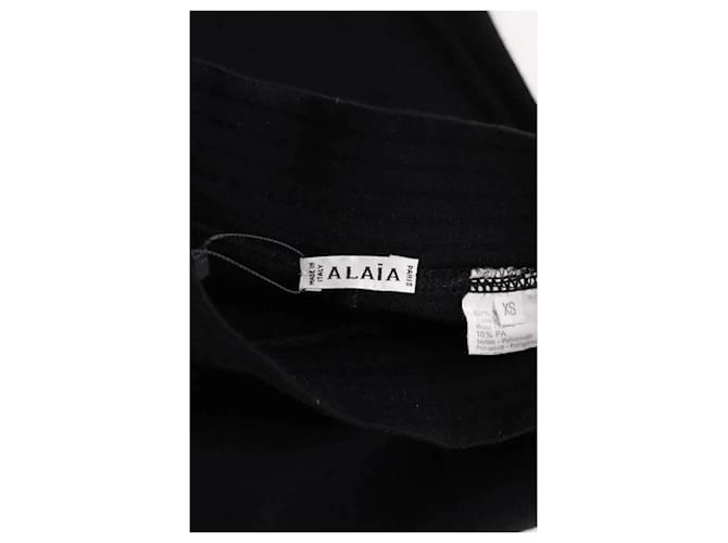 Alaïa Minifalda negra Negro - vista 5