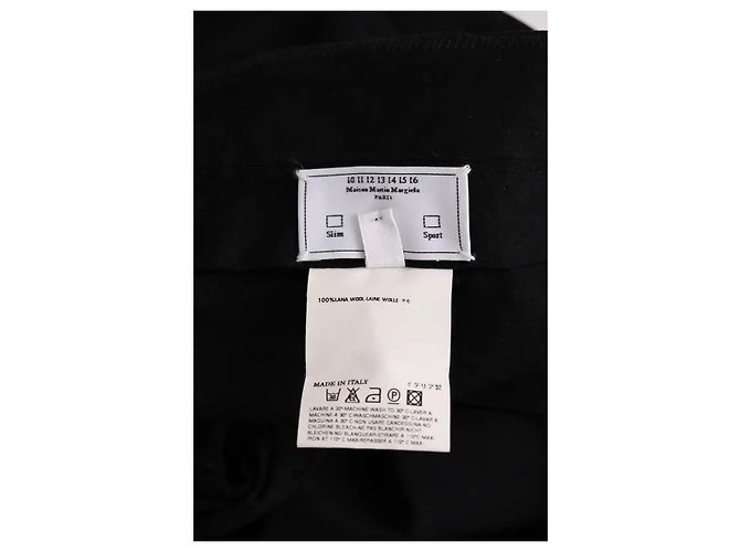 Maison Martin Margiela Schwarze Anzughose - Ansicht 6