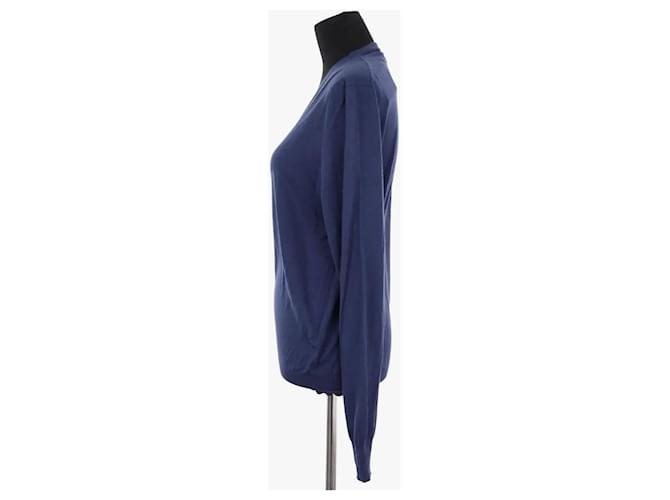 Hermès Pull bleu - vue 3