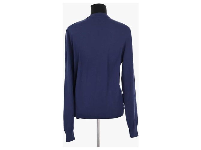 Hermès Pull bleu - vue 4