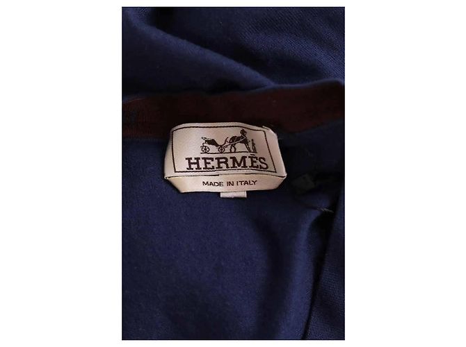 Hermès Pull bleu - vue 6