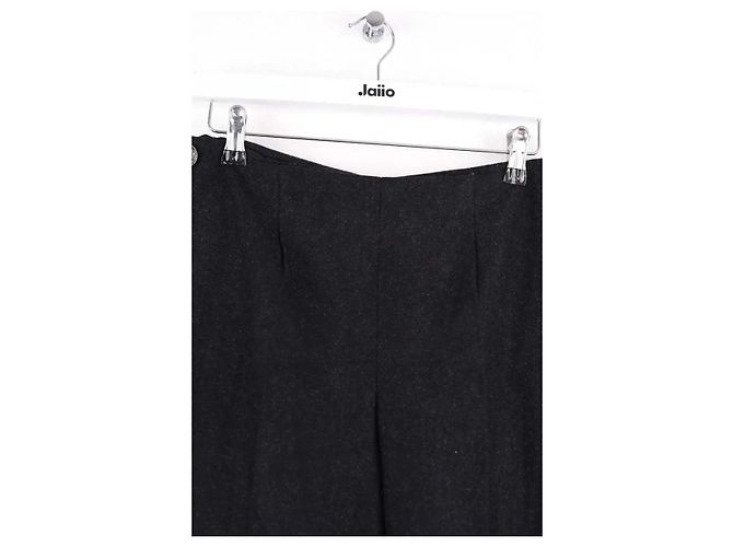 Chanel Schwarze gerade Hose - Ansicht 2