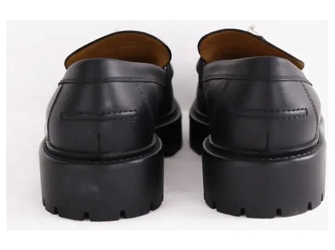 Kelly Hermès Mocassins noirs - vue 2