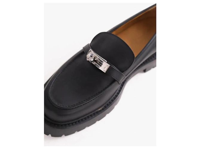 Kelly Hermès Mocassins noirs - vue 5