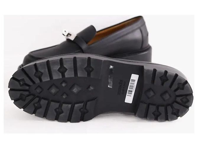 Kelly Hermès Mocassins noirs - vue 6