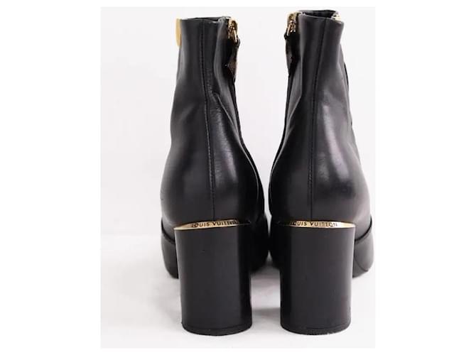 Louis Vuitton Botas negras Negro - vista 2