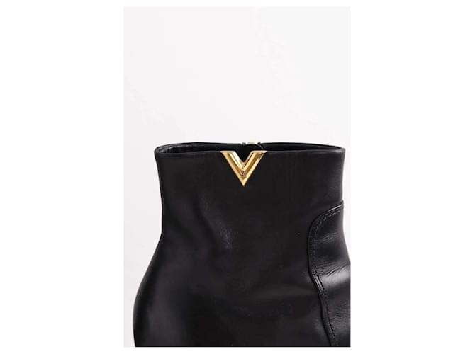 Louis Vuitton Botas negras Negro - vista 4