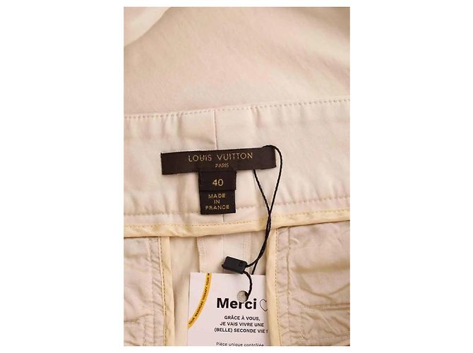 Louis Vuitton Chinos beige - vista 6
