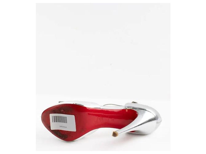 Christian Louboutin Silberne Absätze - Ansicht 6