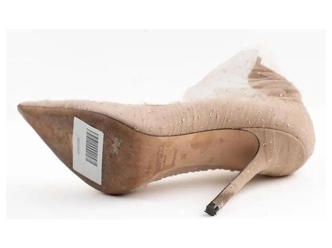 Jimmy Choo Tacchi beige - vista 5