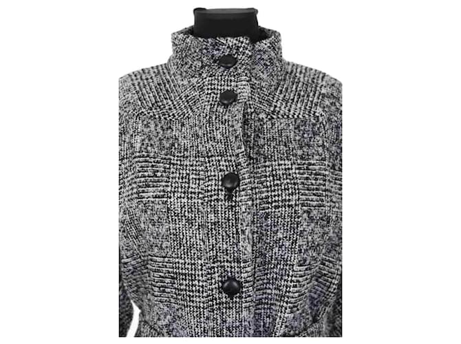 The Kooples Abrigo negro - vista 2