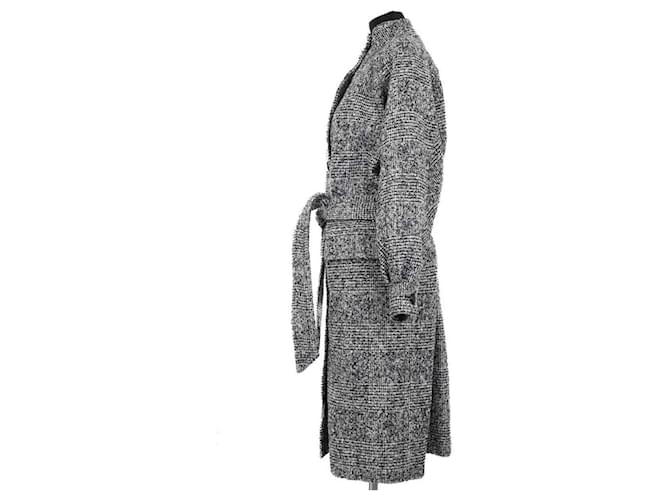 The Kooples Abrigo negro - vista 4