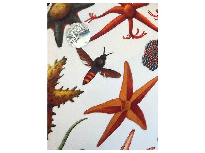 Versace Trésor de la Mer Etuikleid mit Seestern-Print Mehrfarben - Ansicht 4