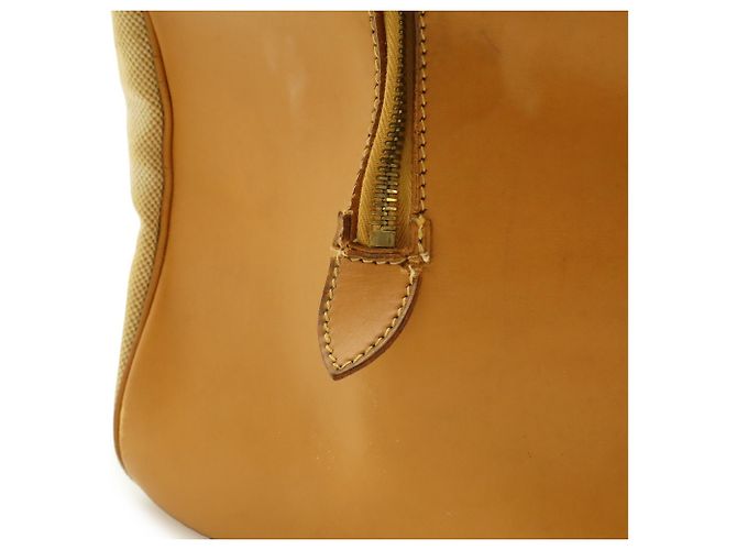 Hermès Hermes Victoria 50 Boston Bag Beige - Ansicht 10
