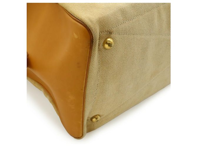 Hermès Hermes Victoria 50 Boston Bag Beige - Ansicht 4