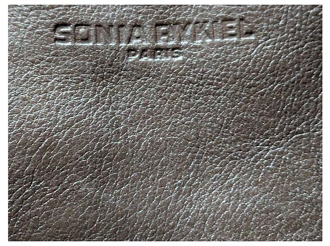 Sonia Rykiel Borsa Tote in Pelle Morbida Nero - vista 3