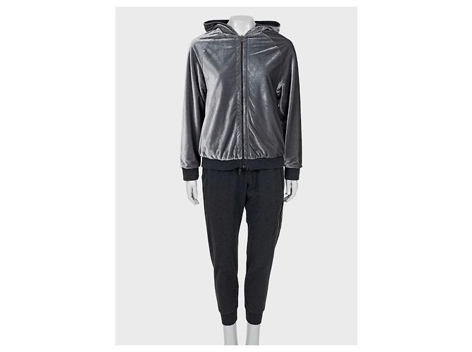 Chándal reversible de algodón Brunello Cucinelli - Talla S de segunda mano - vista 7