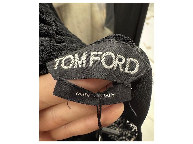 Tom Ford Strickkleid Schwarz - Größe S Gebraucht - Ansicht 5