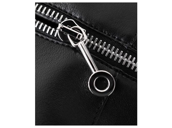 Hermès Abrigo de piel de cordero Primavera 2021 Negro - vista 7