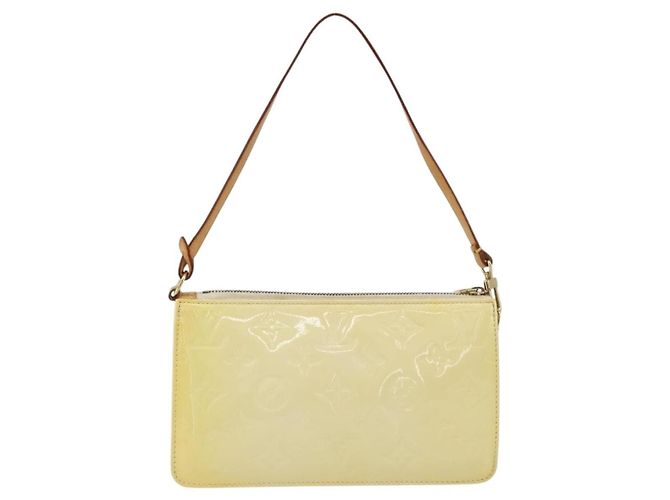 Louis Vuitton Lexington Pochette Monogram Vernis Beige - vista 2