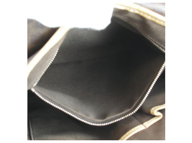 Céline Borsa a tracolla Celine con motivo Macadam e taschino Marrone - vista 8