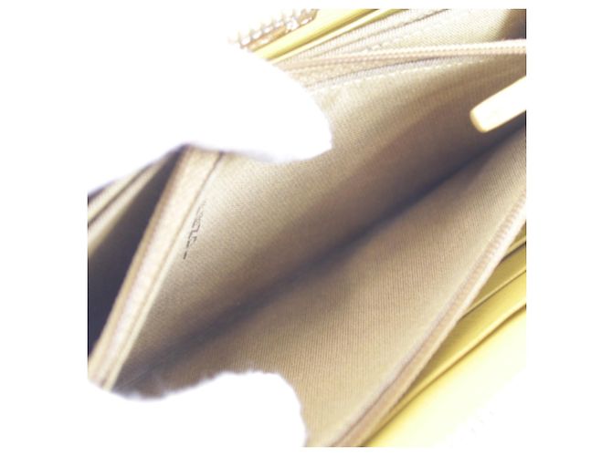 Fendi Zucca Round Long Wallet Braun Gelb - Ansicht 8