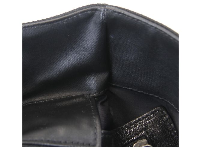 Borsa Tote Chanel in PVC nero e tela - vista 15