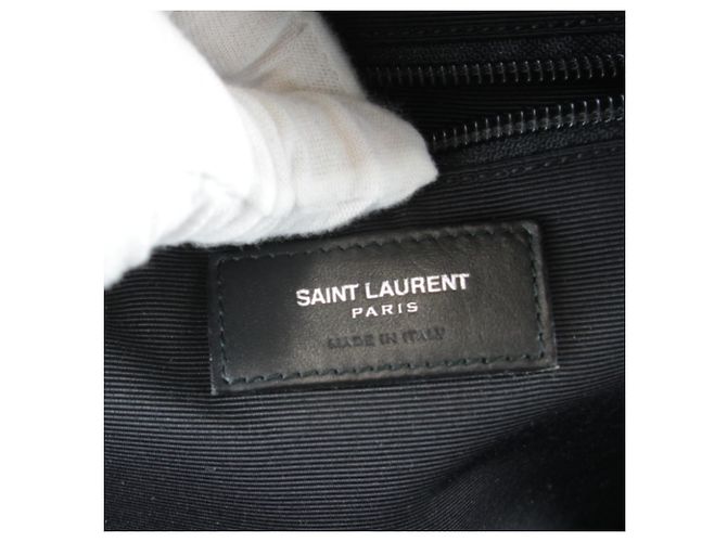 Zaino Yves Saint Laurent con borchie Nero - vista 11