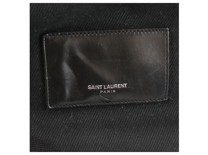 Zaino Yves Saint Laurent con borchie Nero - vista 8