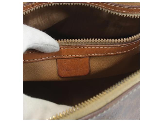 Céline Borsa a mano CELINE Macadam con tracolla Marrone - vista 11