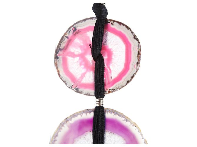 Yves Saint Laurent 2010 Sautoir in Agata Argento - vista 4