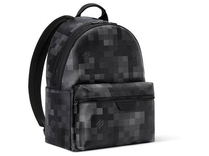 Louis Vuitton Discovery Backpack PM Damier Damouflage Grigio - vista 2
