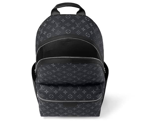 Louis Vuitton Discovery Rucksack MM Monogram Eclipse Grau - Ansicht 2