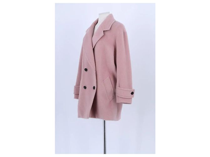 Barbara Bui Cappotto rosa - vista 2