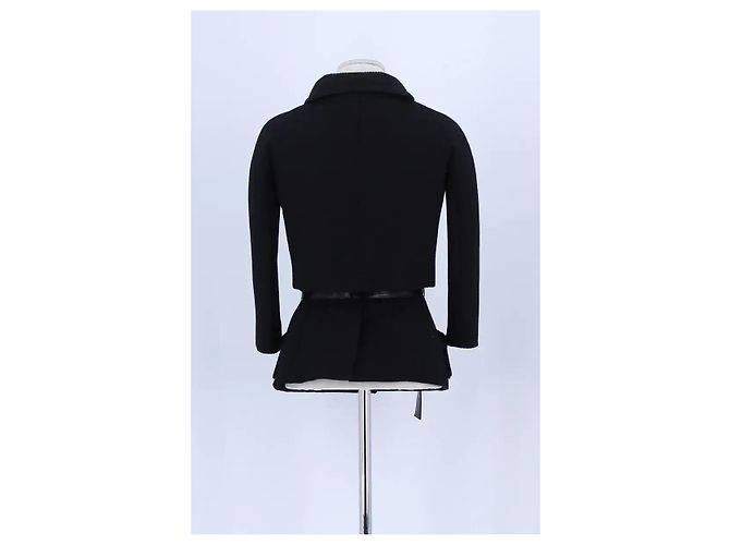 Dior Bolero y chaleco sin mangas negro - vista 4