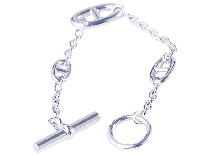 Pulsera HERMÈS Farandole Plata 925 Herrajes de Paladio 150 ST - vista 2